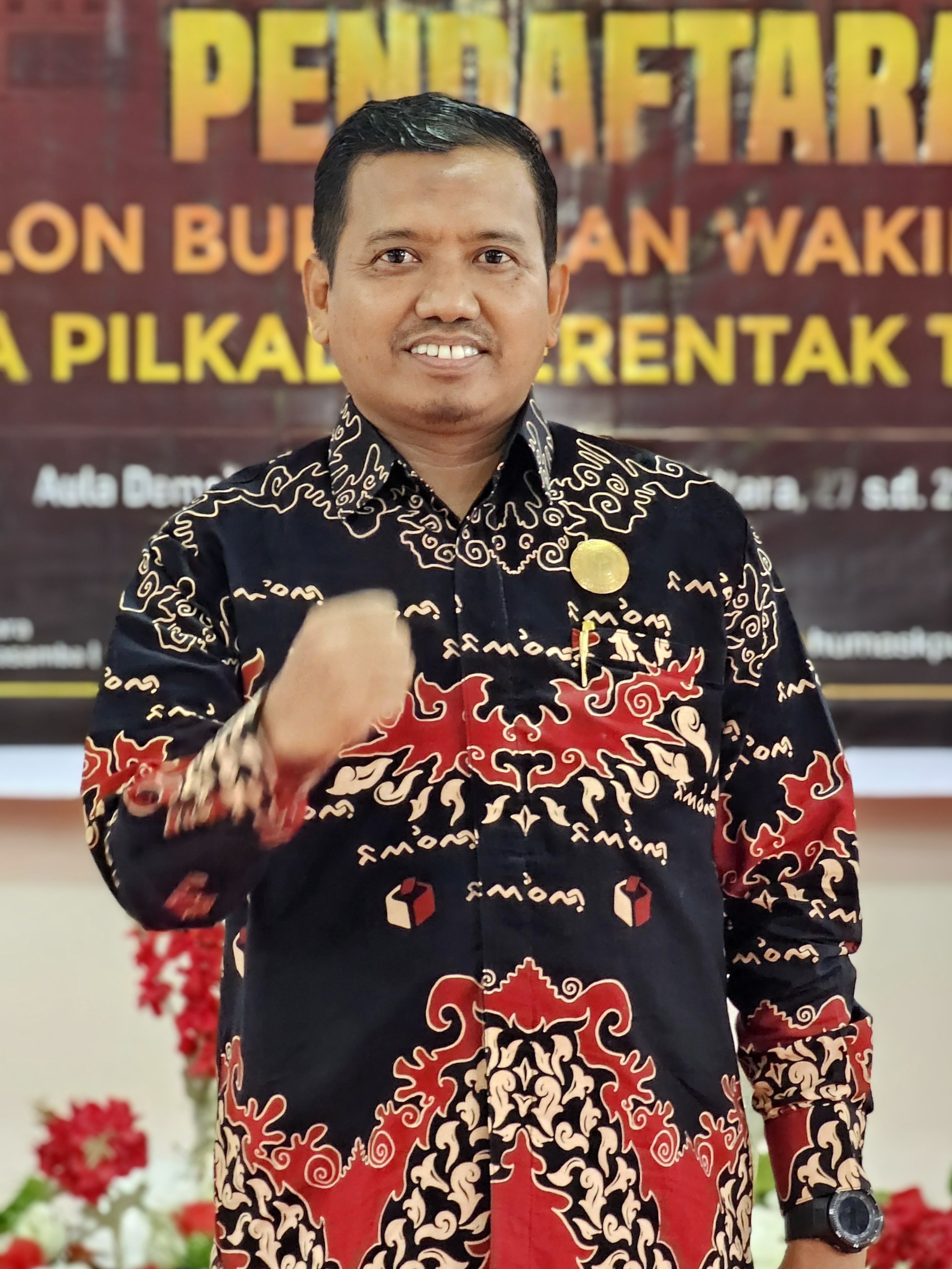 Muhajirin (Ketua Bawaslu Luwu Utara) 