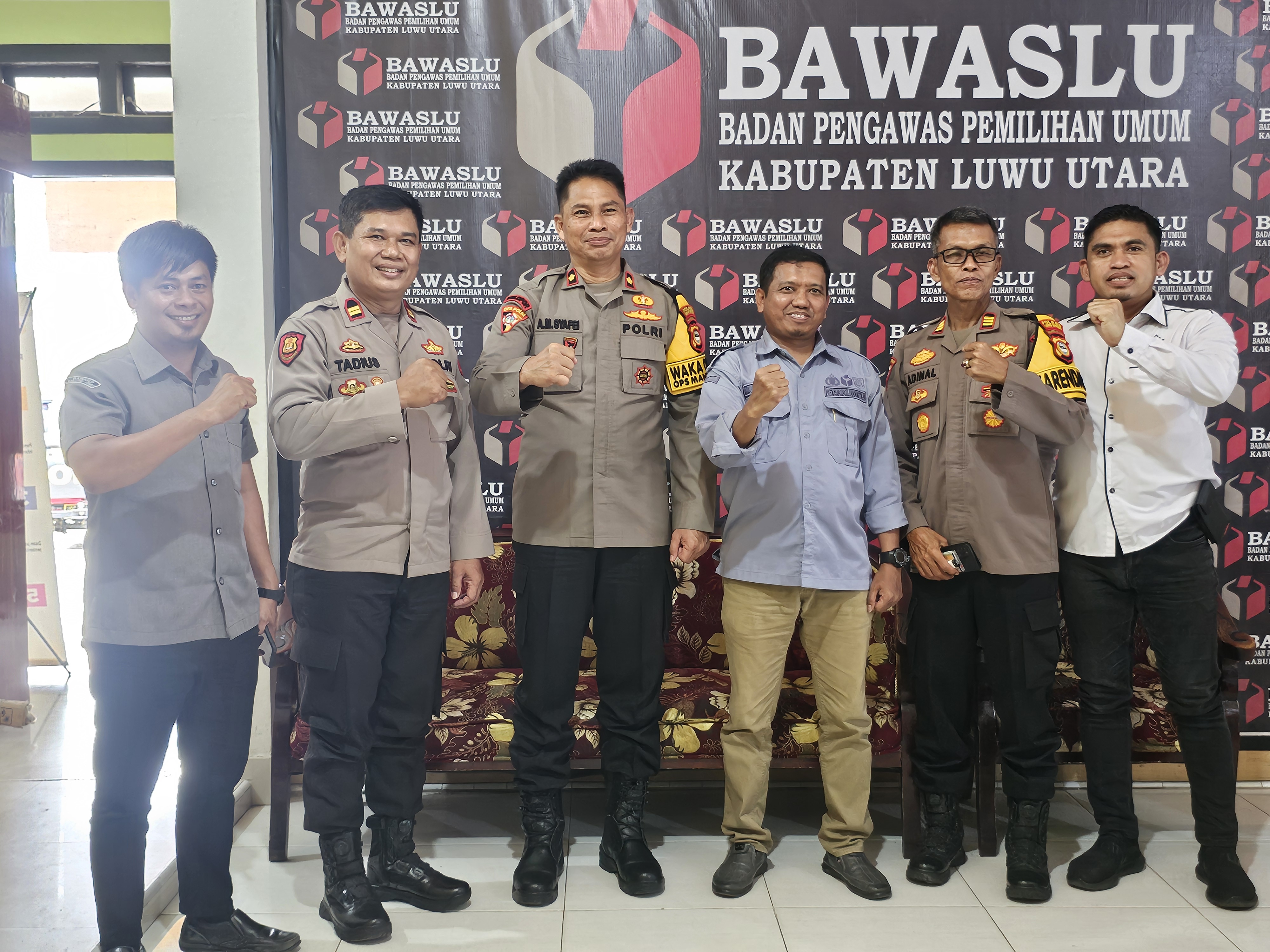 Foto bersama Wakapolres Luwu Utara 