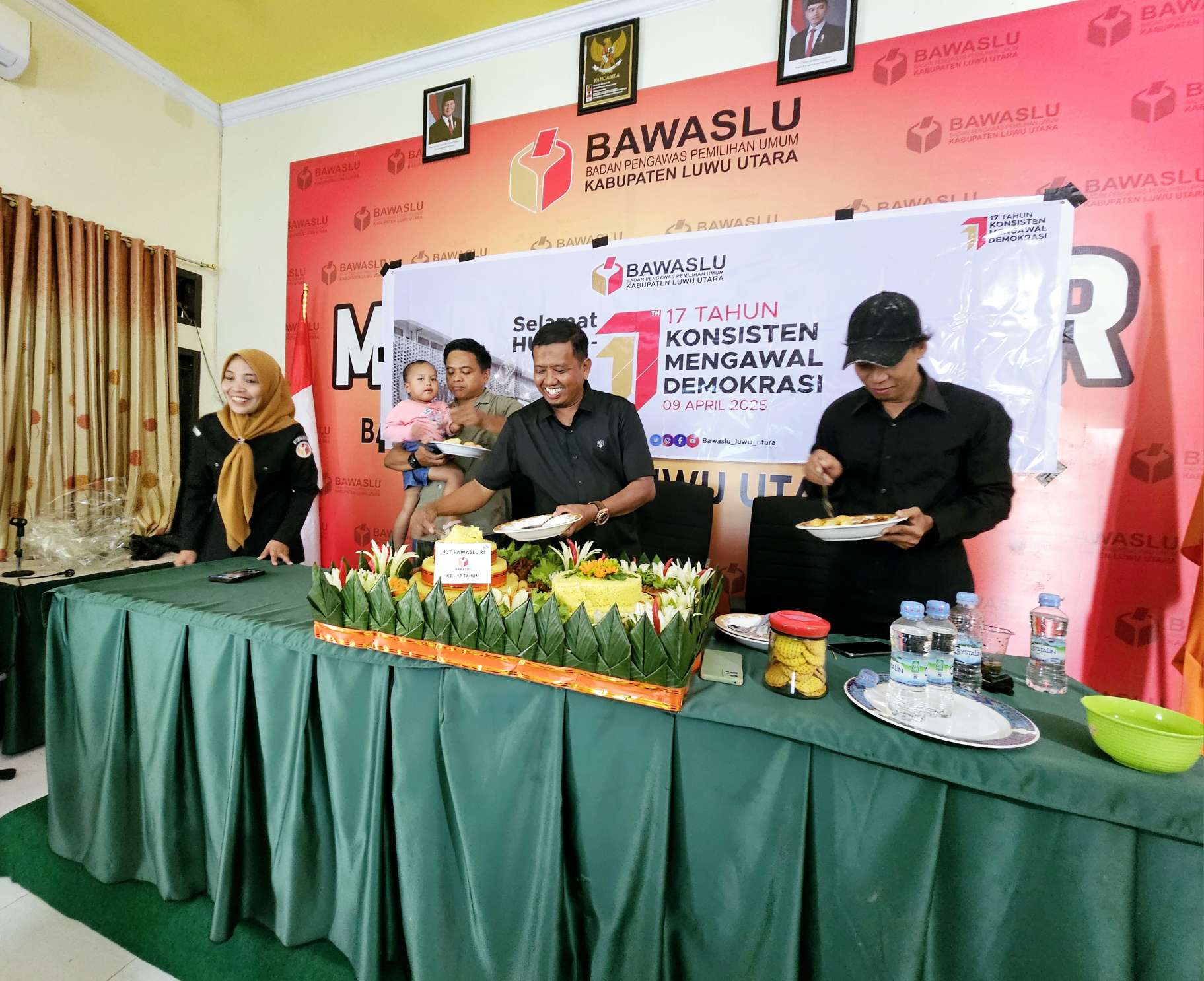 Tasyakuran HUT Bawaslu RI ke-17 
