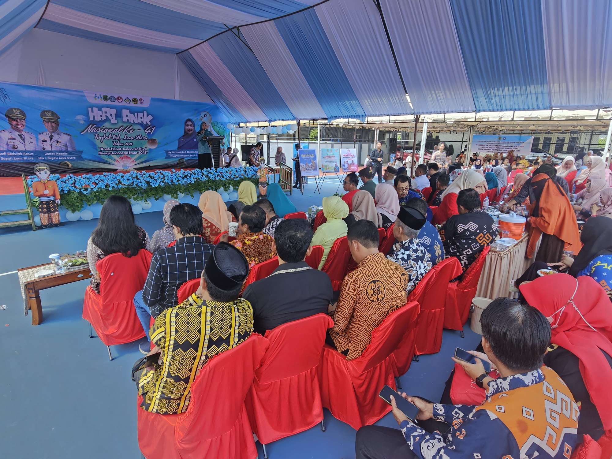 Ketua Bawaslu Luwu Utara Hadiri Hari Anak Nasional ke-41 Tingkat Kabupaten Luwu Utara 