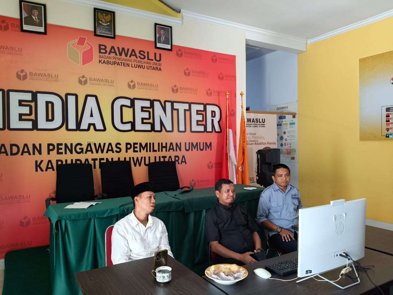 Ketua dan Anggota Bawaslu Luwu Utara Ikuti Pendidikan Pengawas Partisipatif (P2P) Daring 2025: Wujudkan Sinergi Pengawasan yang Partisipatif dan Berintegritas