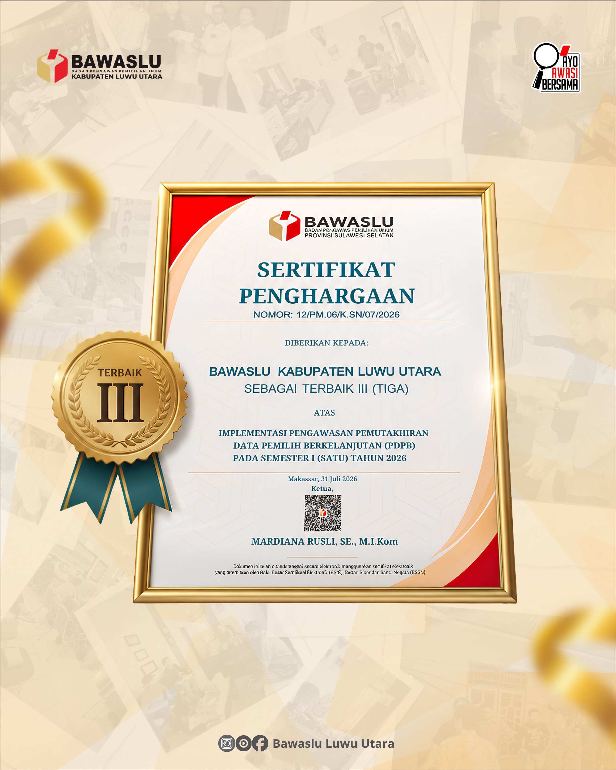 Penghargaan 