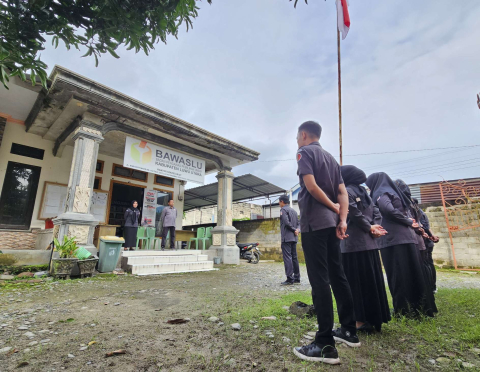 Apel Pagi Bawaslu Luwu Utara 