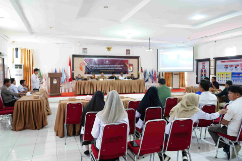 Sosialisasi Pemutakhiran data partai politik 