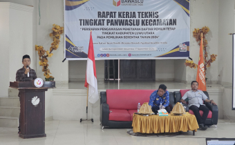 Giat Rakernis Tingkat Panwaslu Kecamatan 