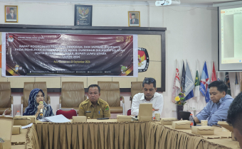 Anggota Bawaslu Luwu Utara Supriadi Hadiri Rapat Koordinasi Fasilitas, Program, dan Jadwal Kampanye