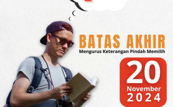 Batas Akhir mengurus pindah memilih 