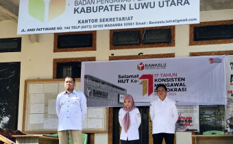 Apel Peringatan HUT Bawaslu RI ke-17 