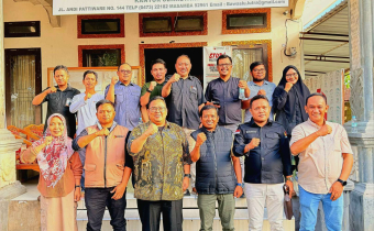 Kunjungan Ketua Bawaslu RI Indonesia ke Sekretariat Bawaslu Kabupaten Luwu Utara 