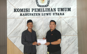 Bawaslu Luwu Utara Sampaikan Hasil Uji Petik PDPB ke KPU